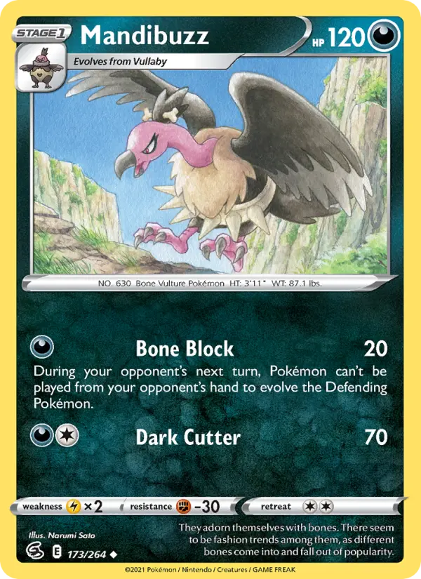 Mandibuzz, 173/264