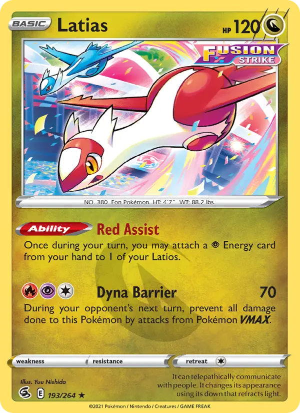 Latias, 193/264