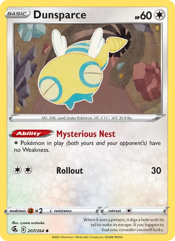 Dunsparce, 207/264