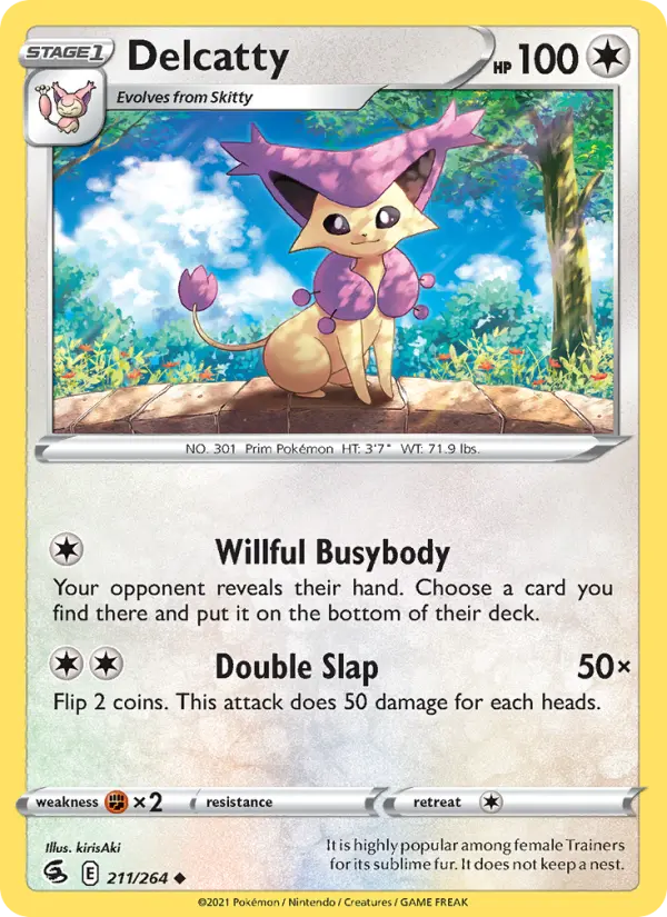 Delcatty, 211/264