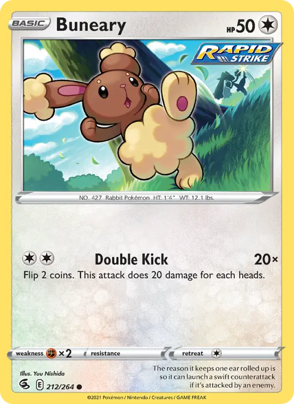 Buneary, 212/264