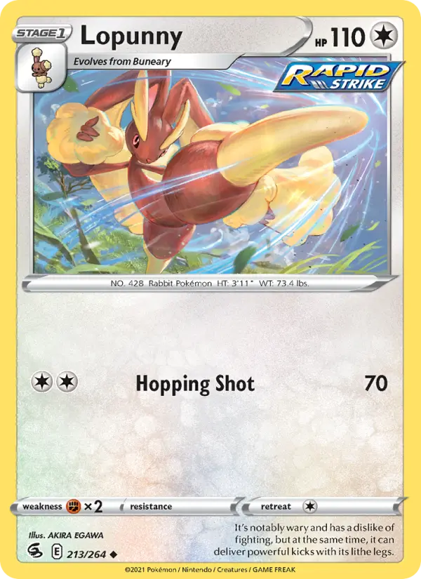 Lopunny, 213/264