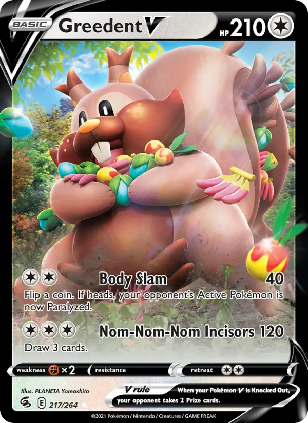 Greedent V, 217/264