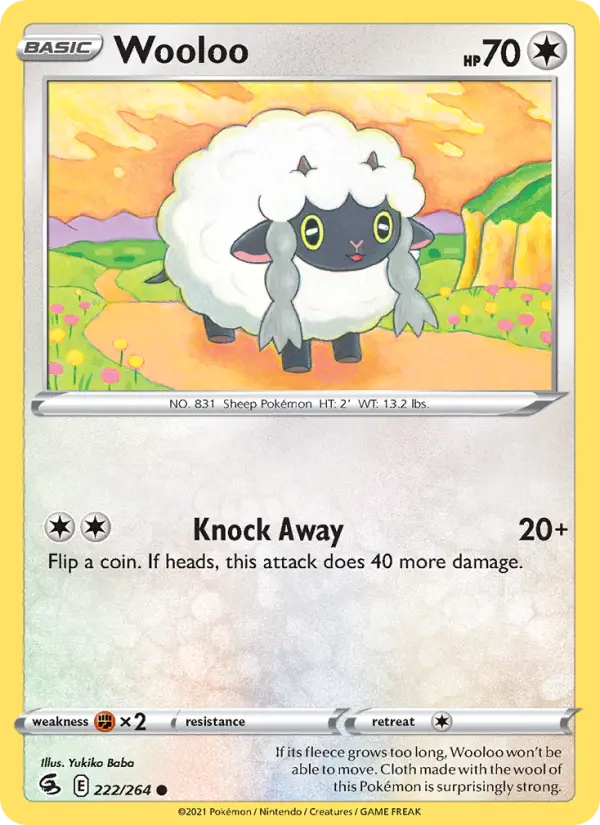 Wooloo, 222/264