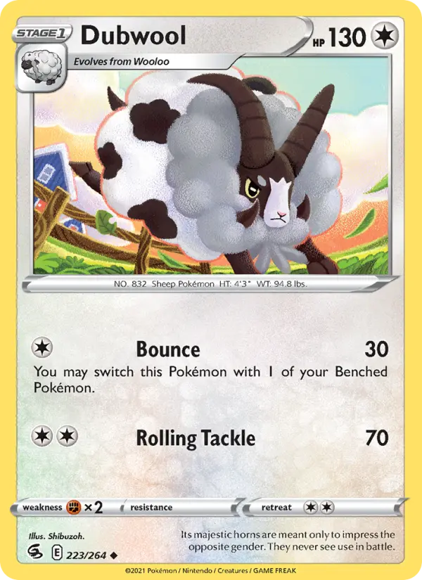 Dubwool, 223/264