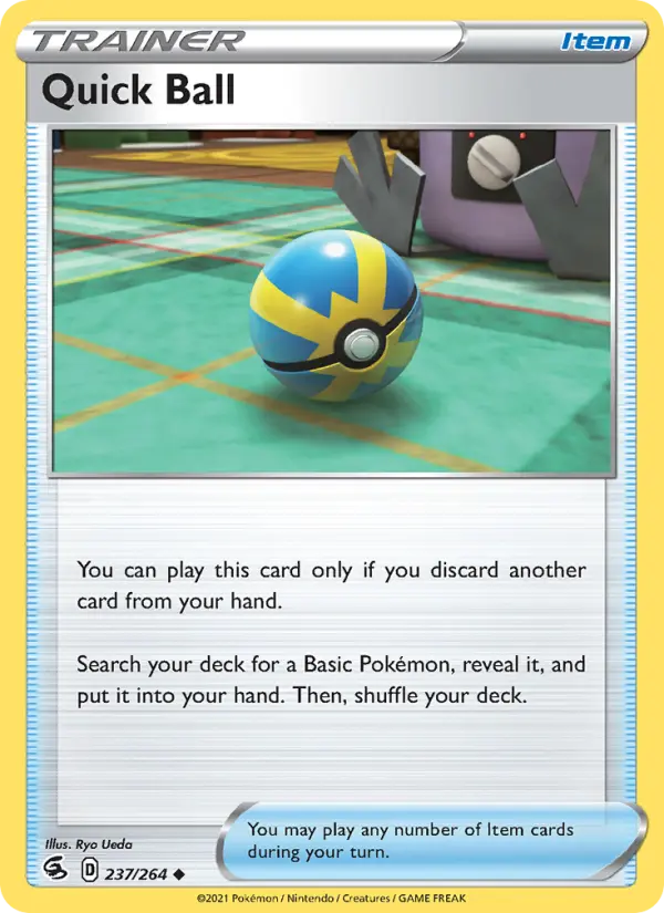Quick Ball, 237/264