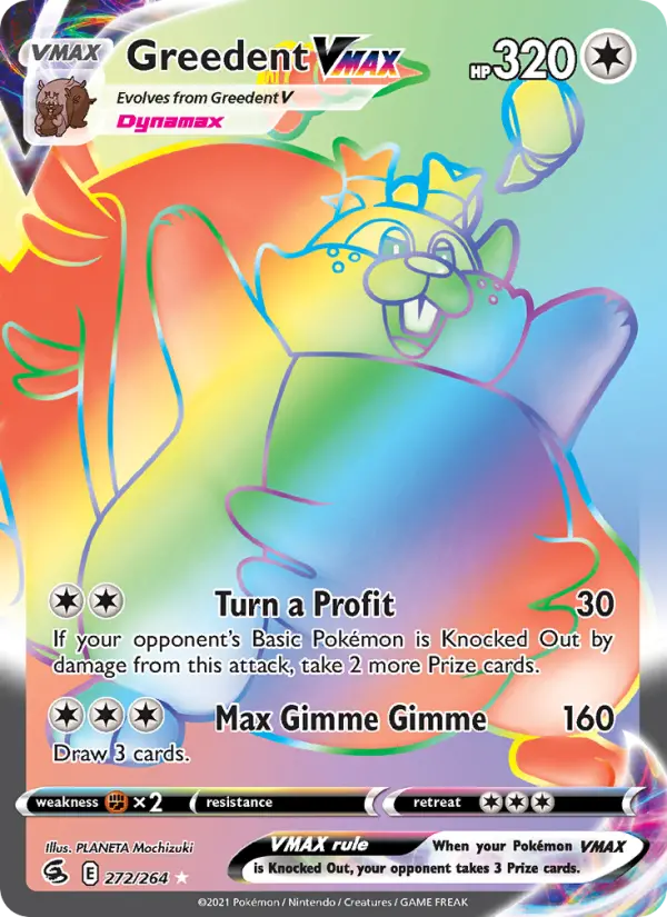 Greedent VMAX, 272/264