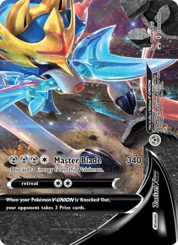 Zacian V-UNION, SWSH166