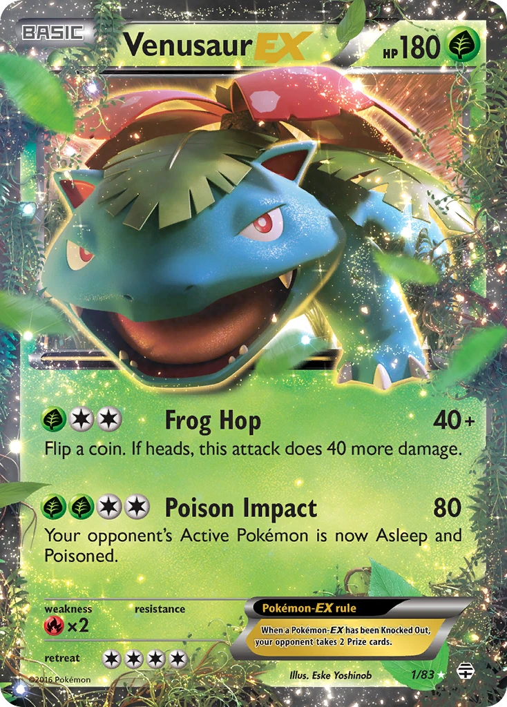 Venusaur-EX, 001/083