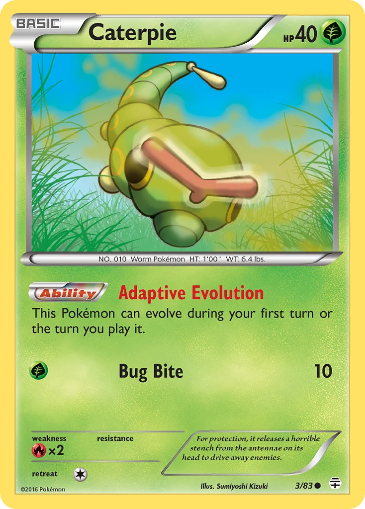 Caterpie, 003/083