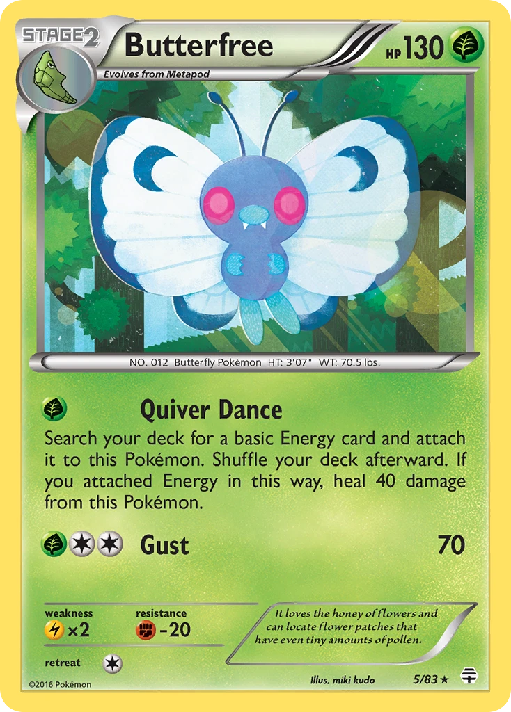 Butterfree, 005/083