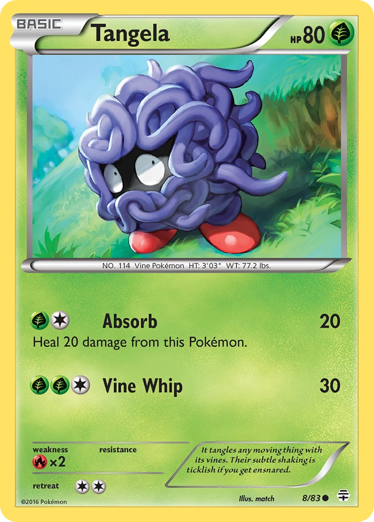 Tangela, 008/083