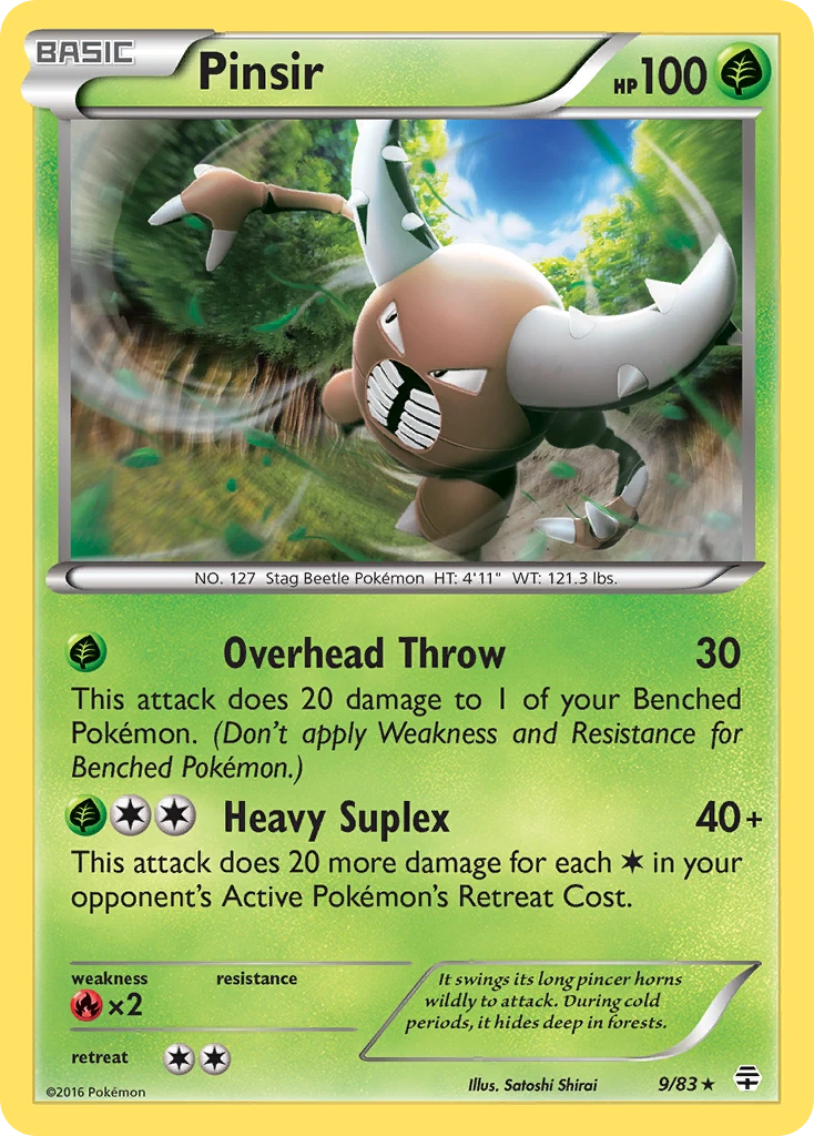 Pinsir, 009/083