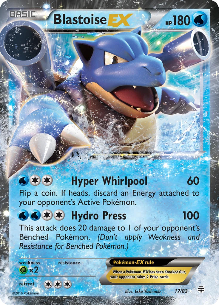 Blastoise-EX, 017/083