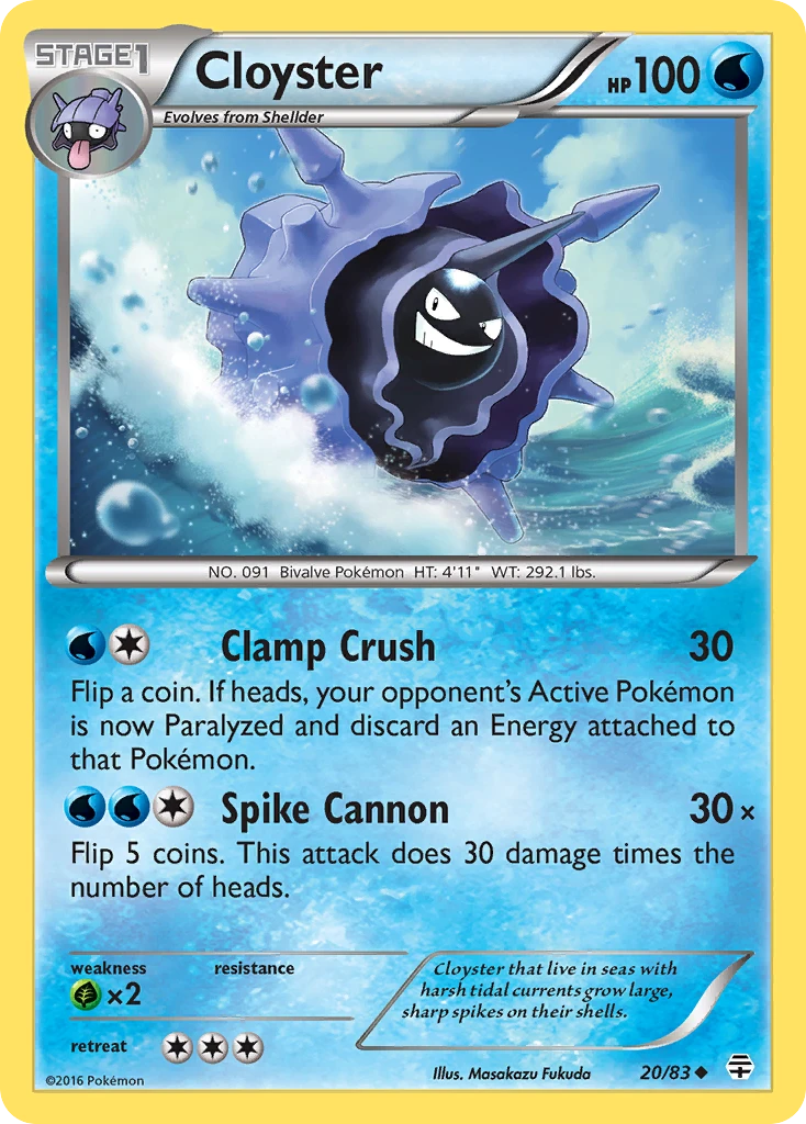 Cloyster, 020/083