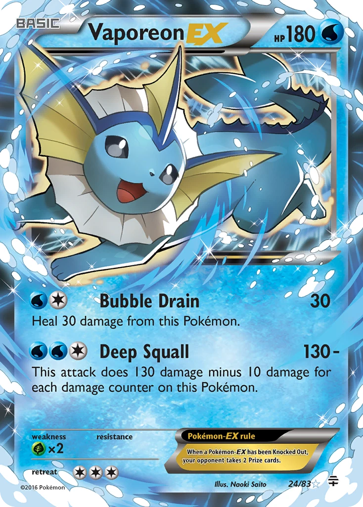 Vaporeon-EX, 024/083