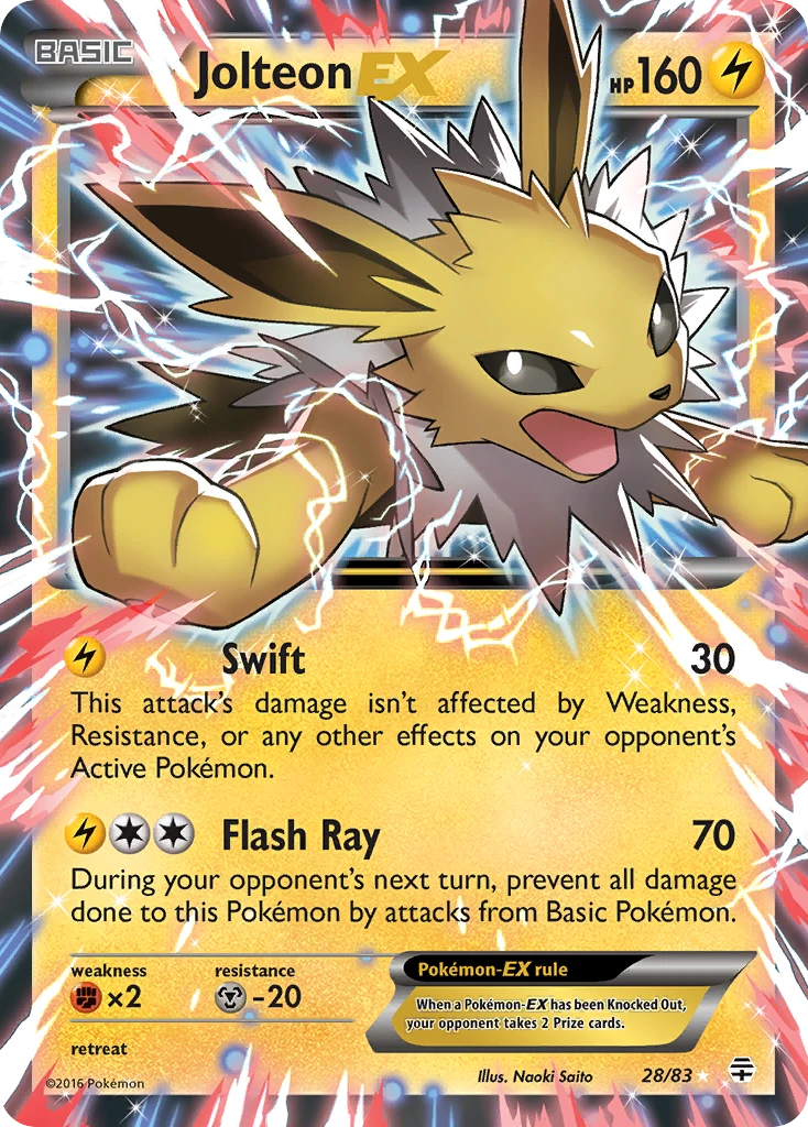 Jolteon-EX, 028/083