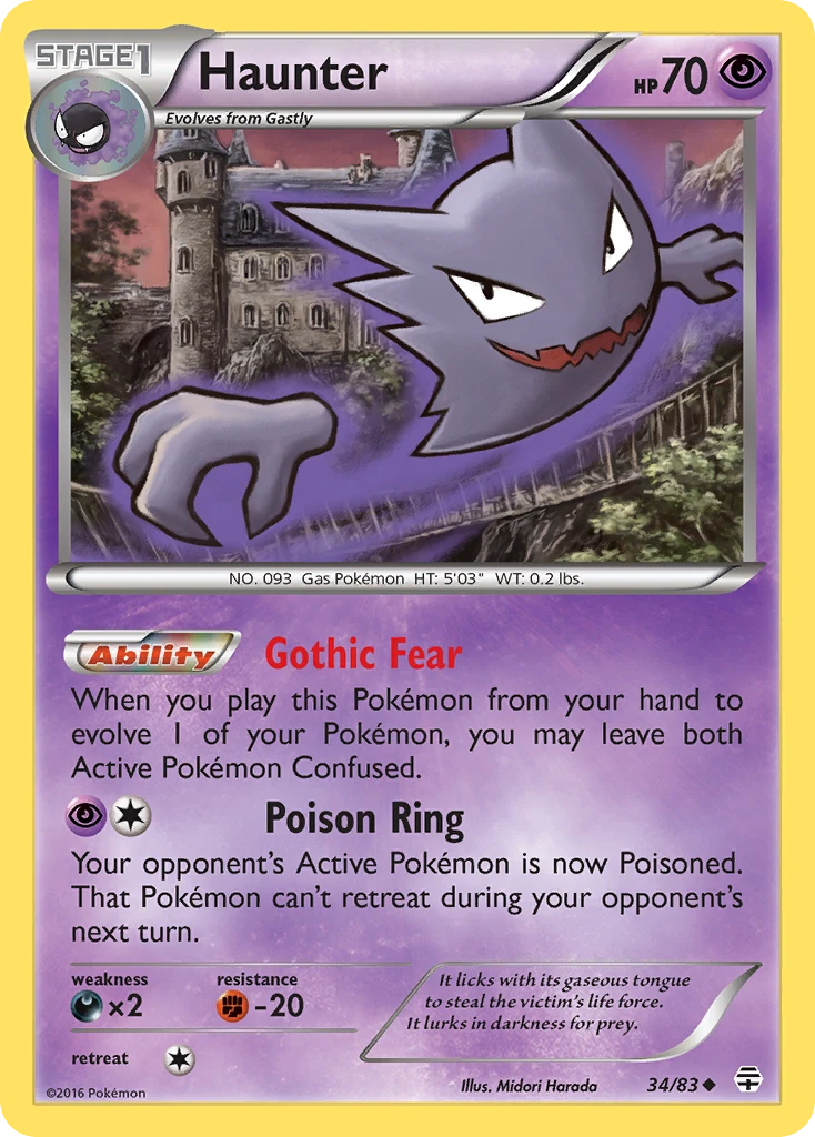 Haunter, 034/083