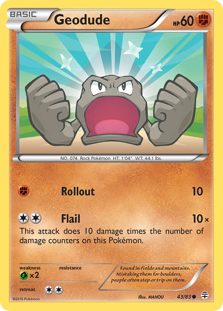 Geodude, 043/083