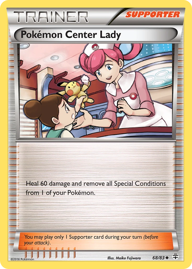 Pokémon Center Lady, 068/083
