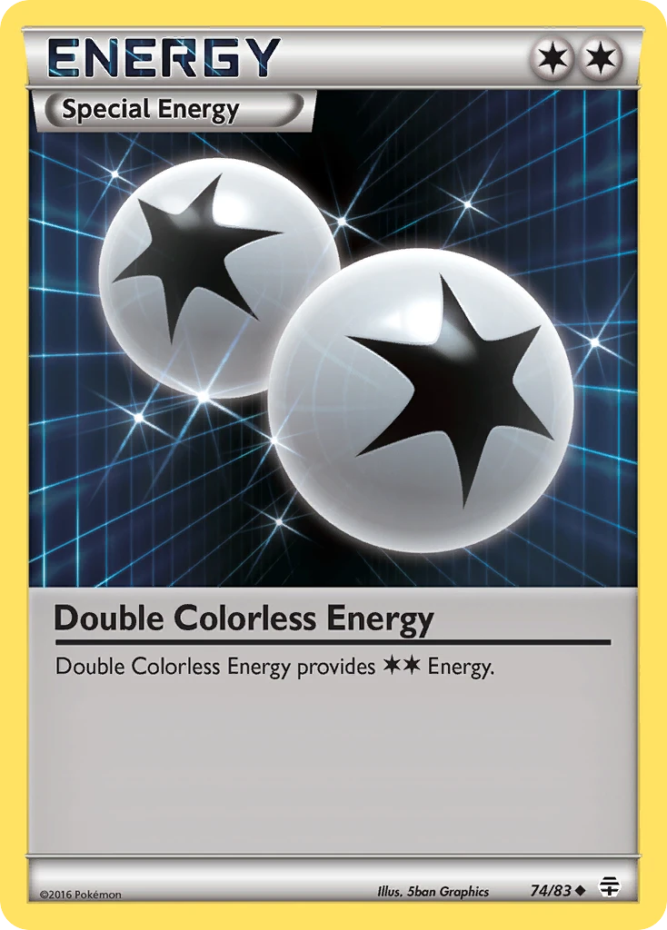 Double Colorless Energy, 074/083