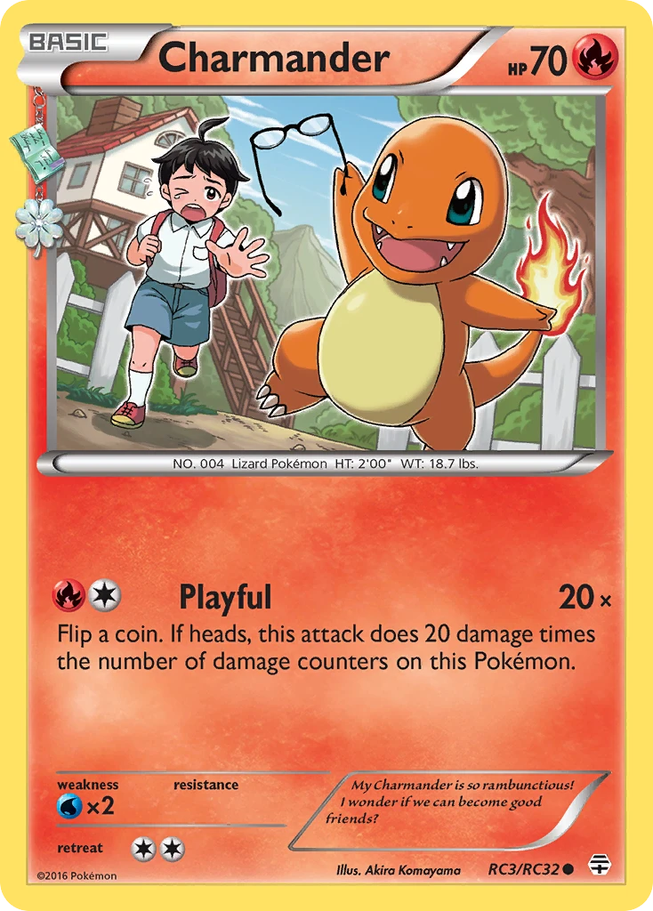 Charmander, RC3/RC32