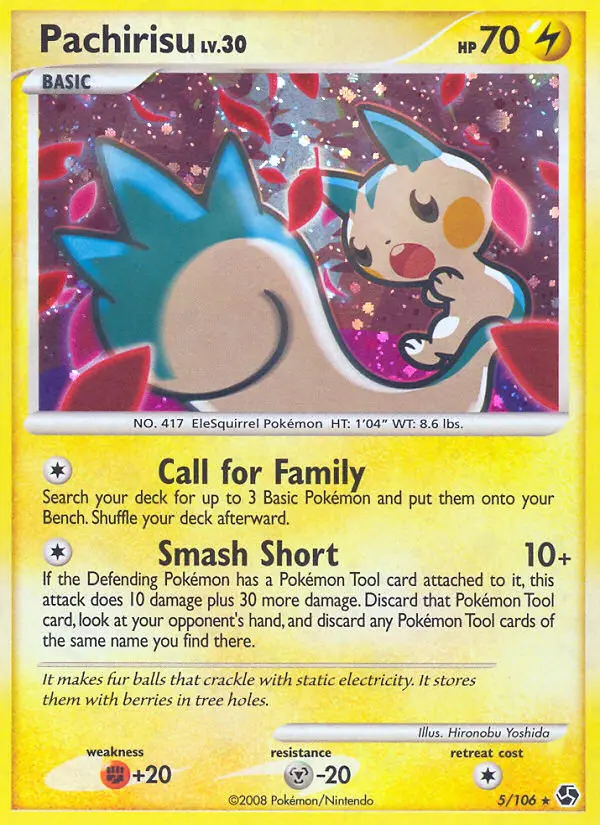 Pachirisu, 5/106