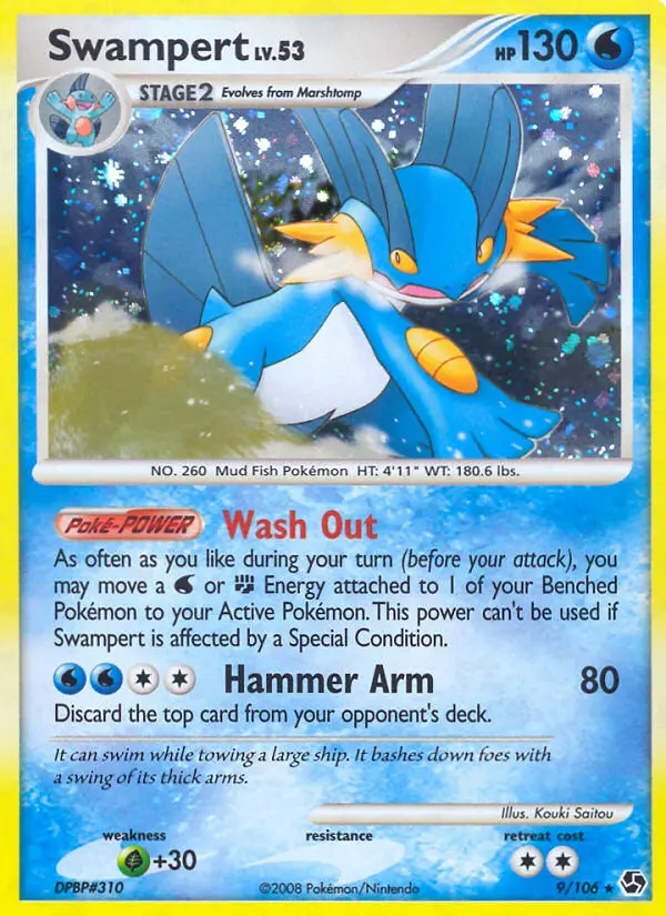 Swampert, 9/106