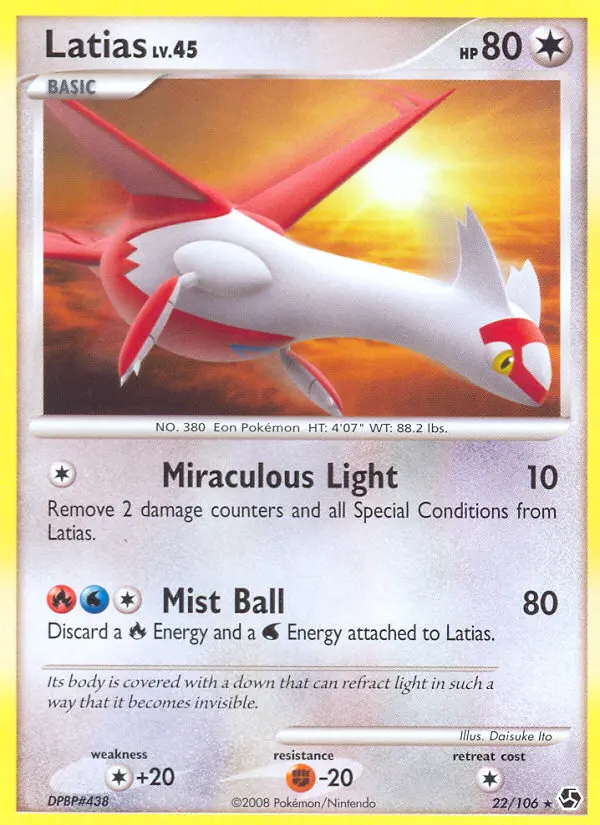 Latias, 22/106