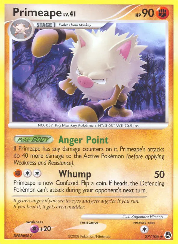 Primeape, 27/106