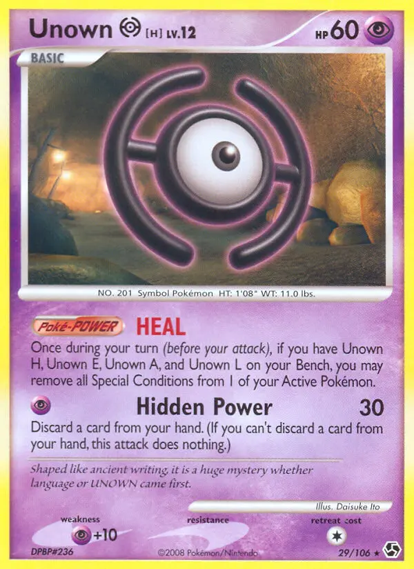 Unown H, 29/106