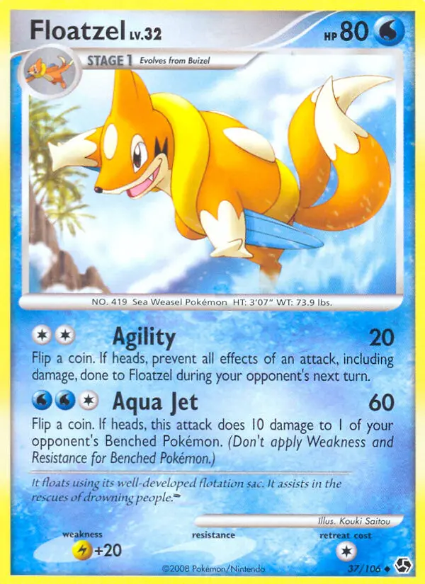 Floatzel, 37/106