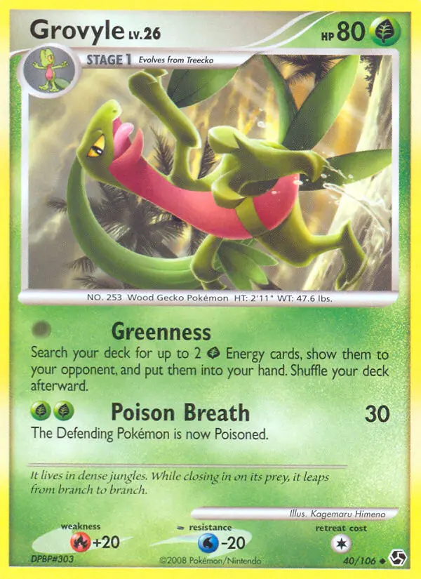 Grovyle, 40/106