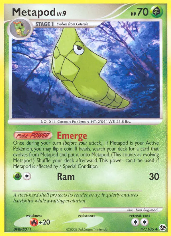 Metapod, 47/106
