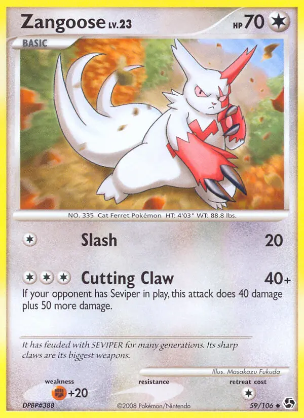Zangoose, 59/106