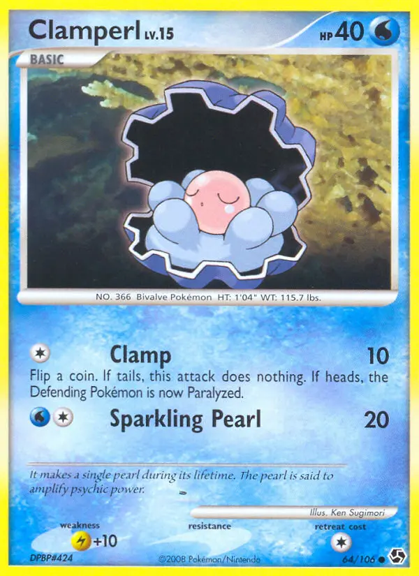 Clamperl, 64/106
