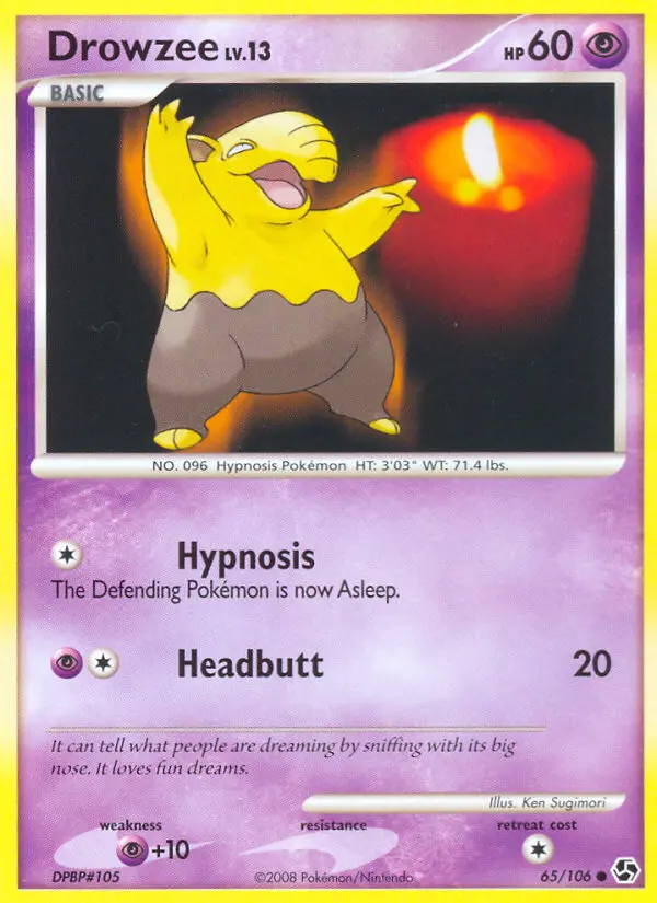 Drowzee, 65/106
