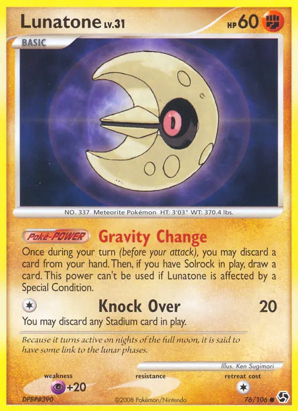 Lunatone, 76/106