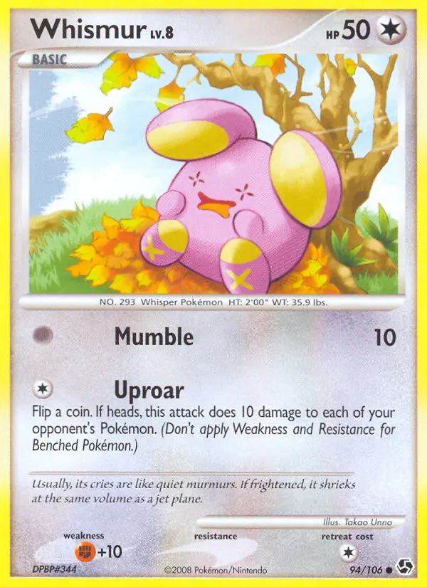 Whismur, 94/106