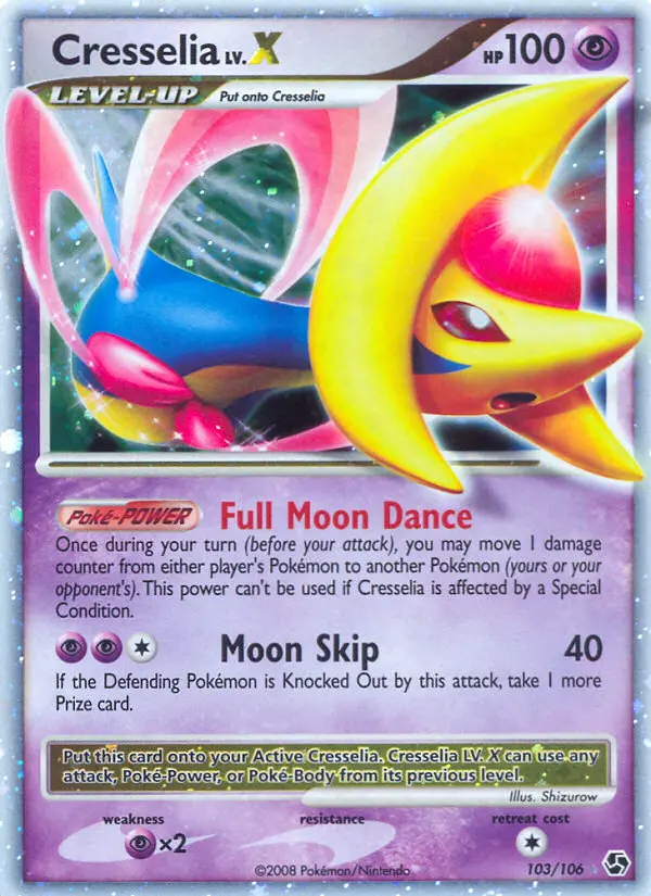 Cresselia, 103/106