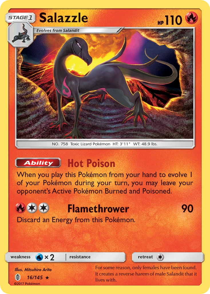 Salazzle, 016/145