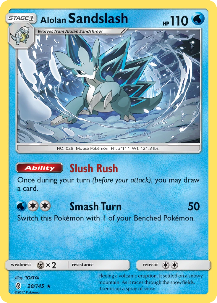 Alolan Sandslash, 020/145