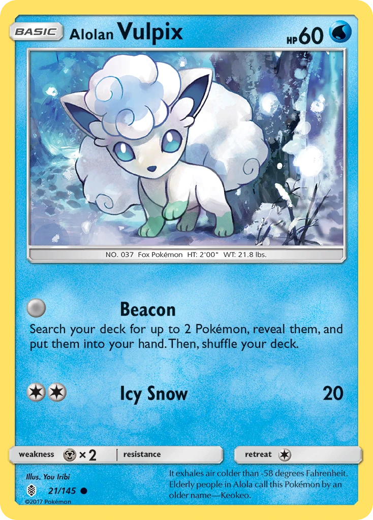 Alolan Vulpix, 021/145