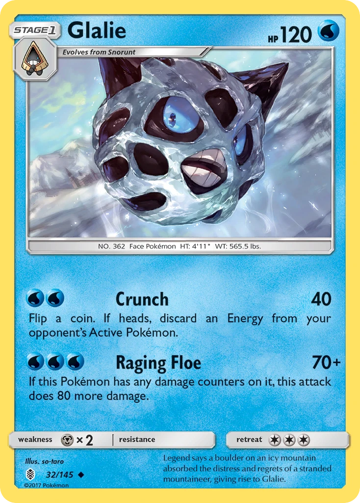 Glalie, 032/145