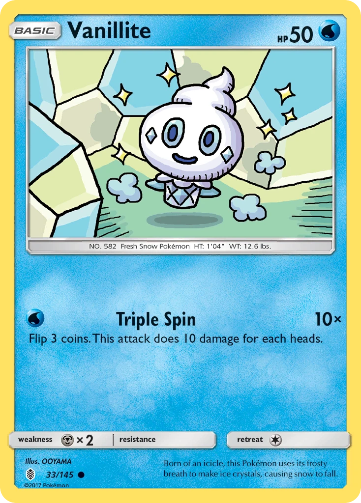 Vanillite, 033/145