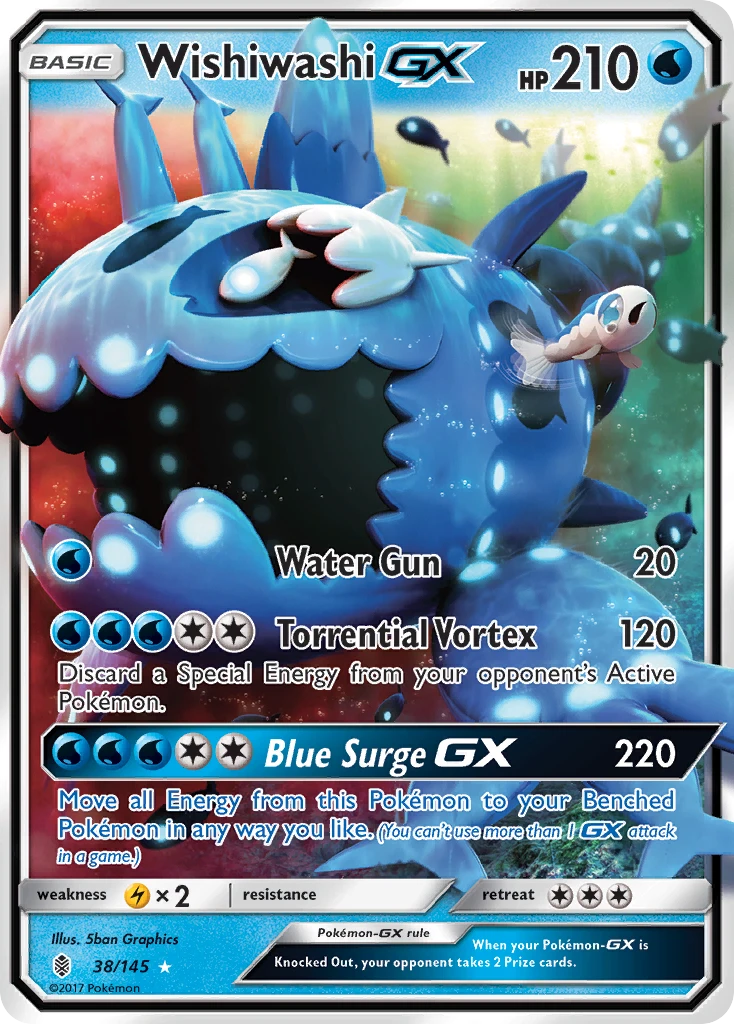 Wishiwashi-GX, 038/145