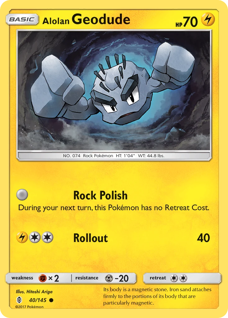 Alolan Geodude, 040/145