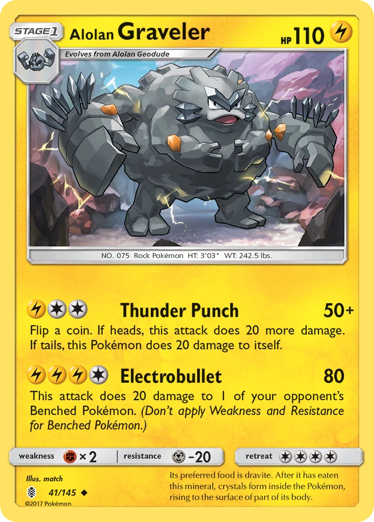 Alolan Graveler, 041/145
