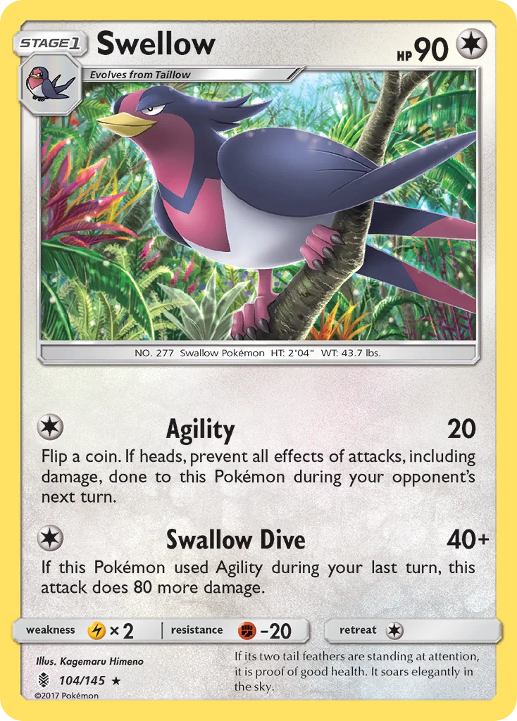 Swellow, 104/145