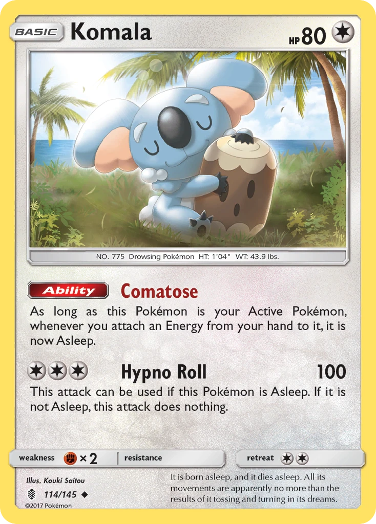 Komala, 114/145